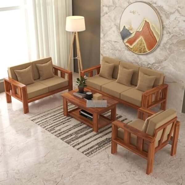 Sofa 6 Seater Set (Teak Wood)