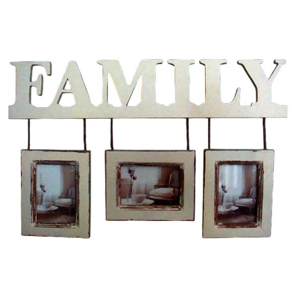 Wooden wall Hanging with Photo Frame