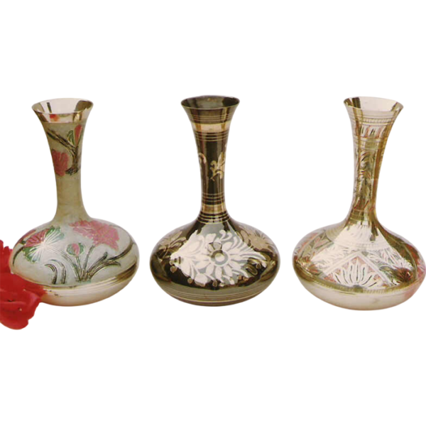 Brass Flower Pots (Set of 3)